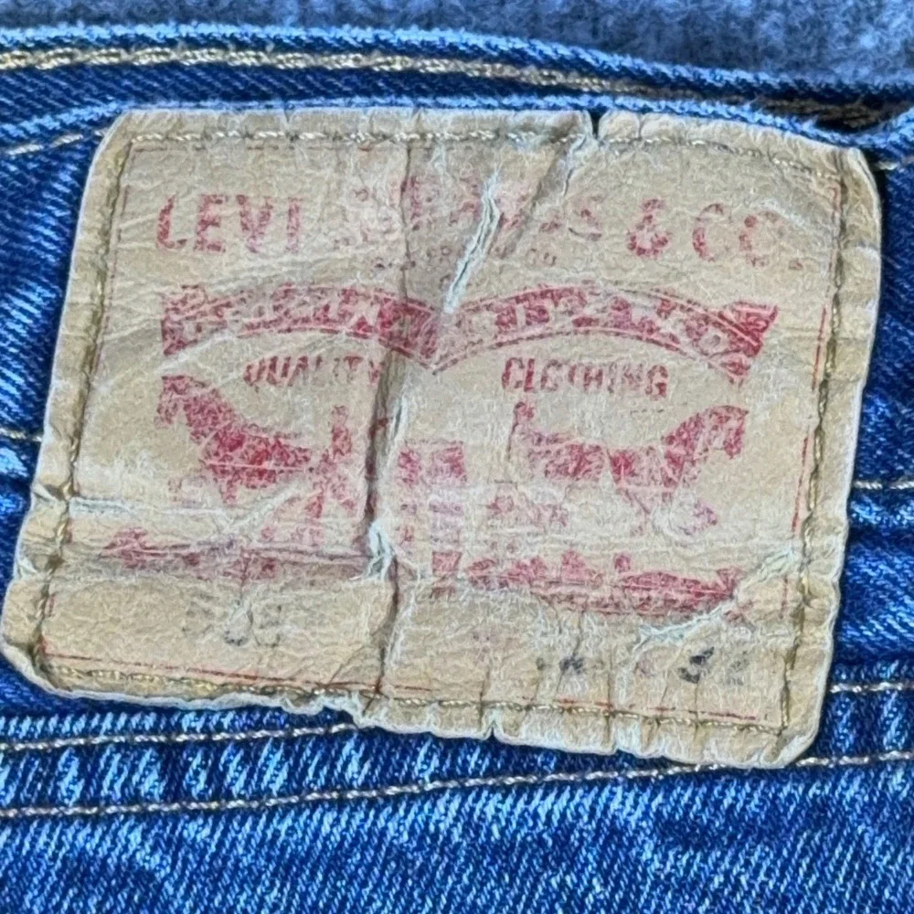 Levis 505 Regular Fit Jeans Mens 36x32 Blue Straight Leg Denim 00505-0216